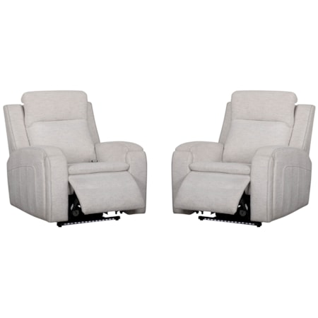 2-pk. Rocking Pwr. Recliner w/Heat & Massage