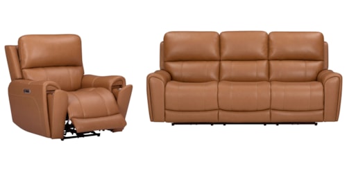 Casual 2-pc. Power Reclining Sofa & Recliner Set