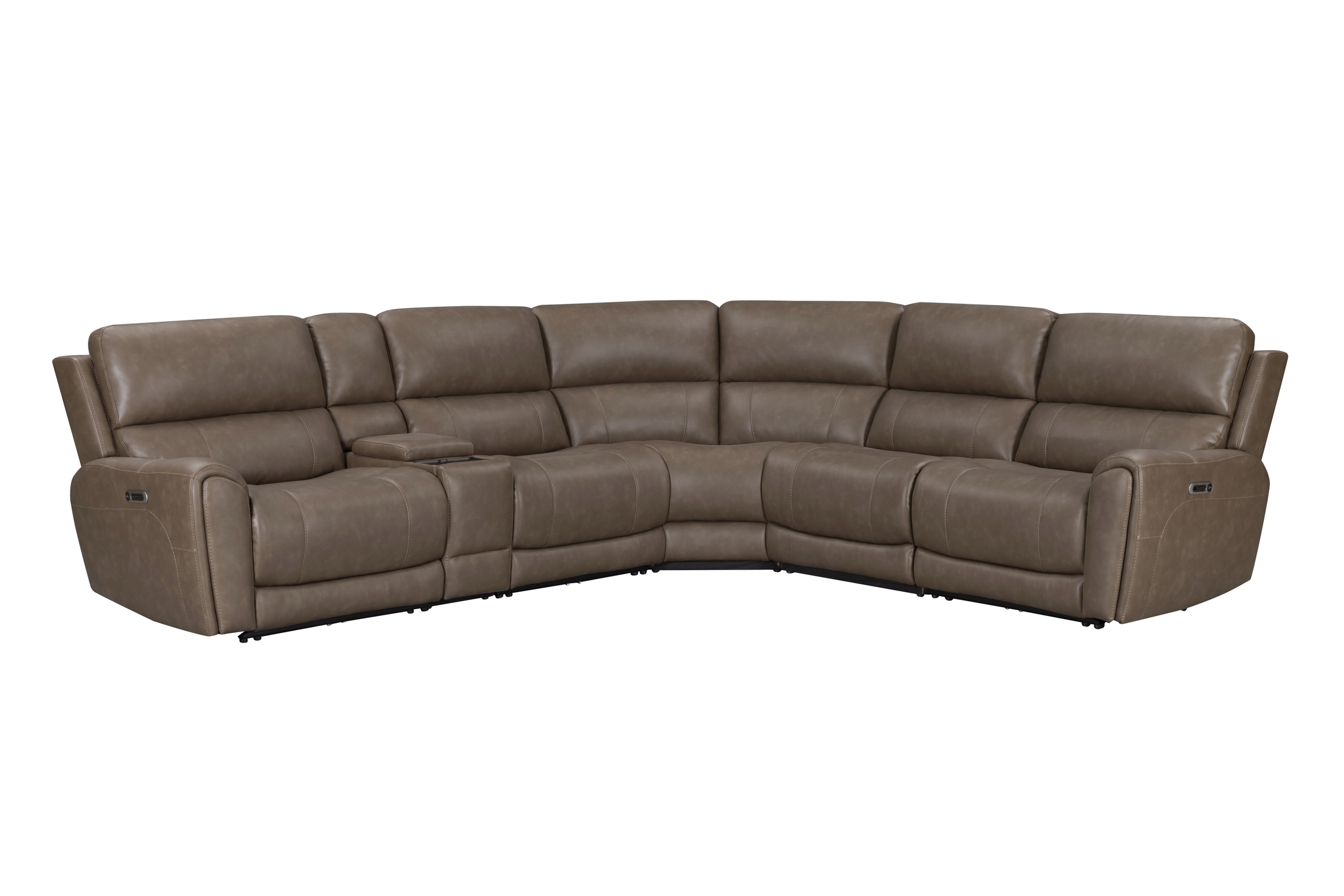 6-pc. Power Reclining Sectional w/Console