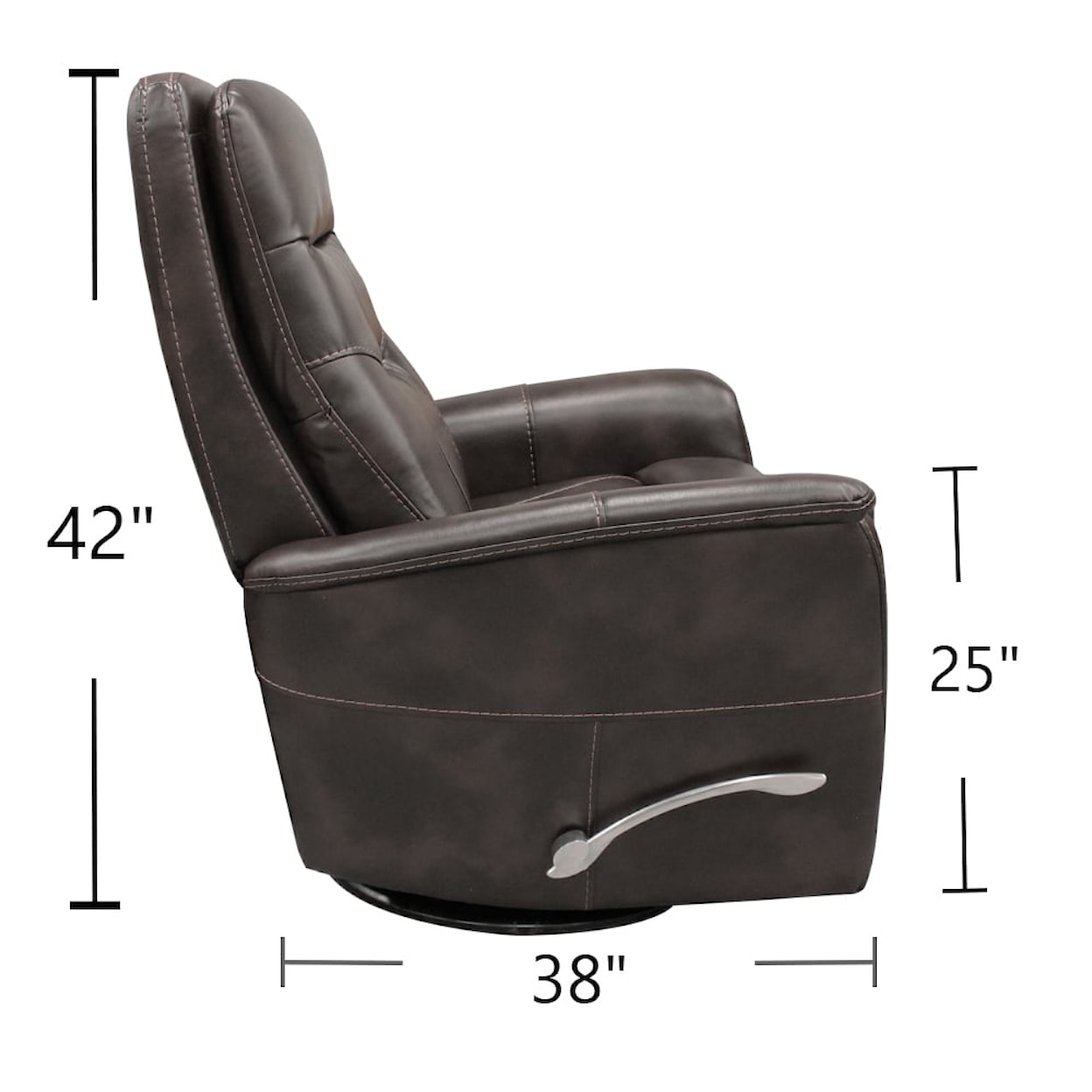 Parker Living Gemini Swivel Glider Recliner