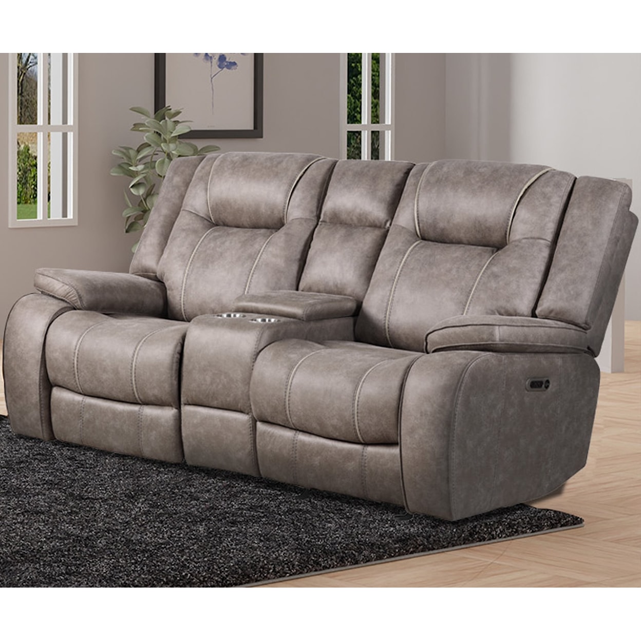 Paramount Living Blake Manual Reclining Living Room Set