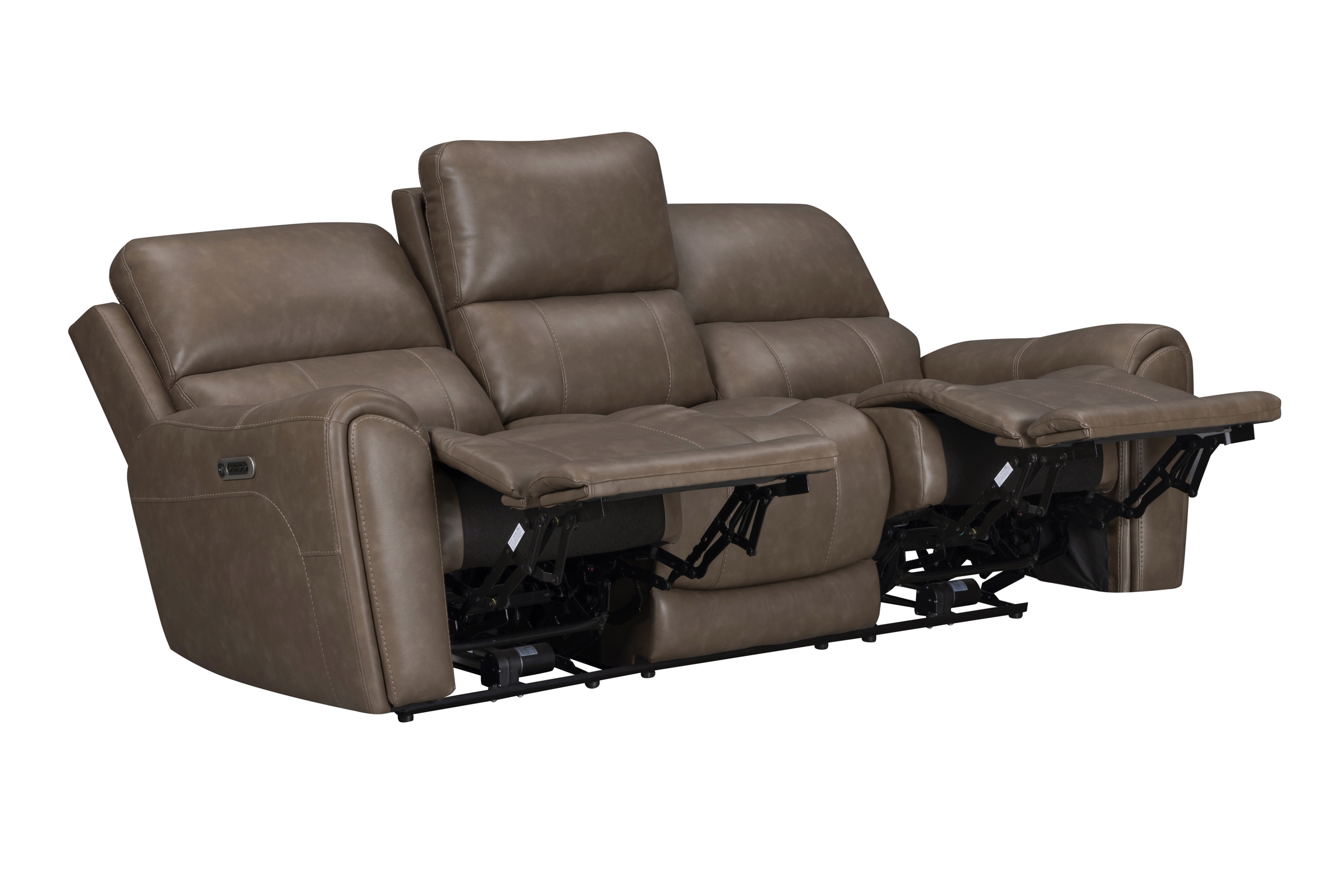 Power Reclining Sofa w/Drop-Down Table