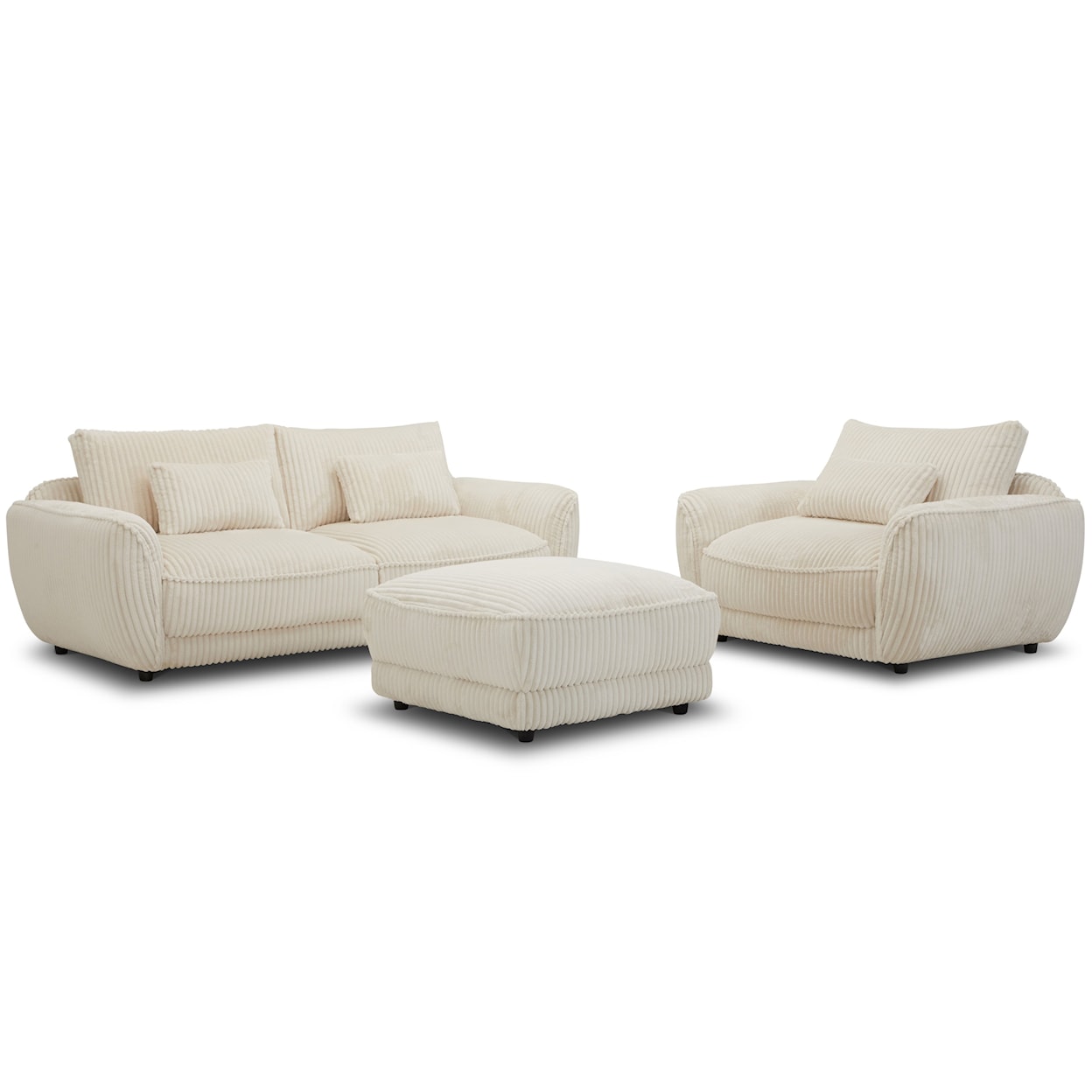 Parker Living Utopia - Mega Ivory Sofa