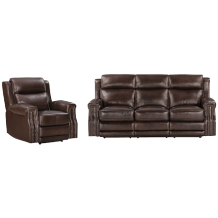 Power Sofa and Recliner Living Room Set