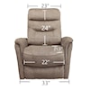 Paramount Living Gemini Swivel Glider Recliner