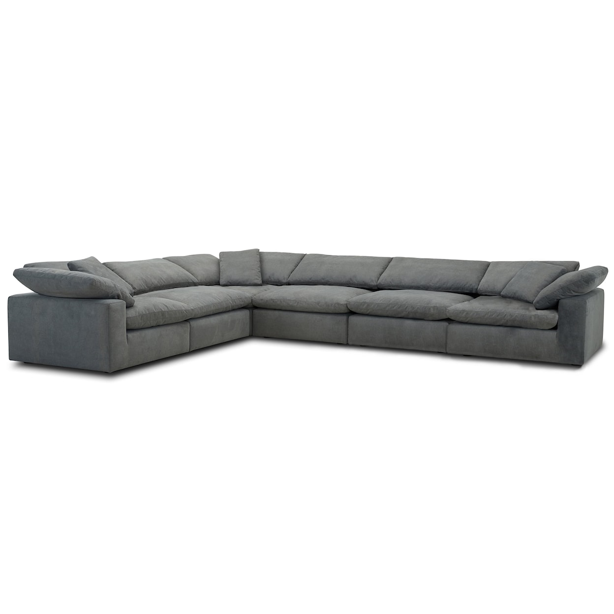 Parker Living Exhale - Mathis Thunder Sectional Sofa