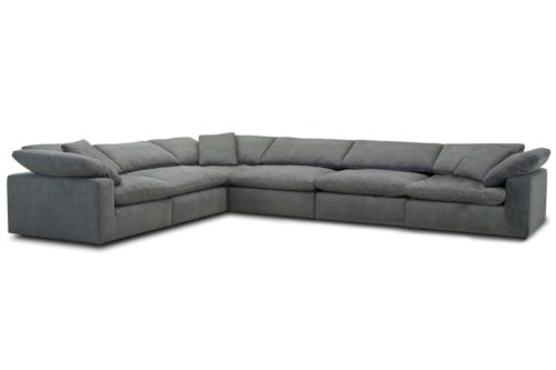 Casual 6-Piece Sectional Sofa