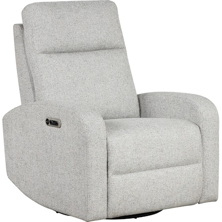 Contemporary Power Swivel Glider Recliner