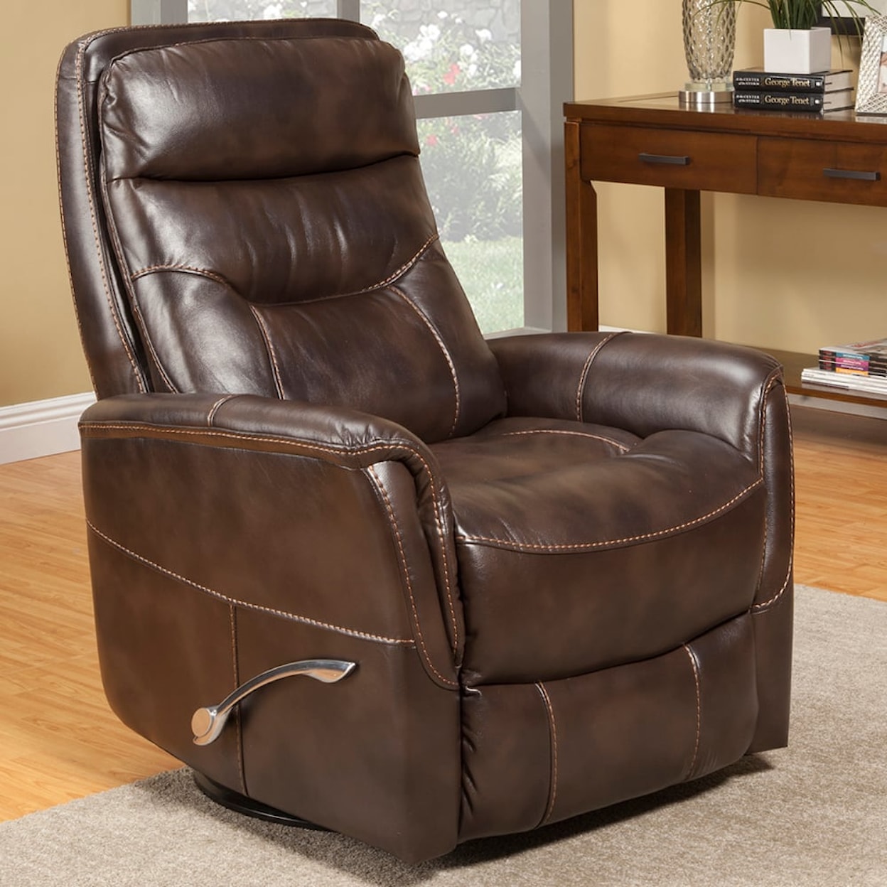 Parker Living Gemini Swivel Glider Recliner