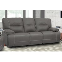 Power Dual Reclining Sofa with Power Headrests and USB Ports