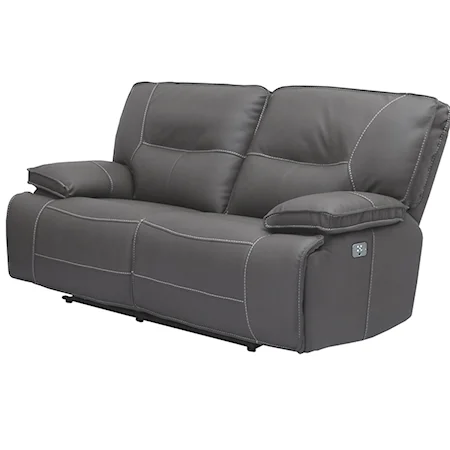 Power Dual Reclining Loveseat with Power Headrests and USB Ports