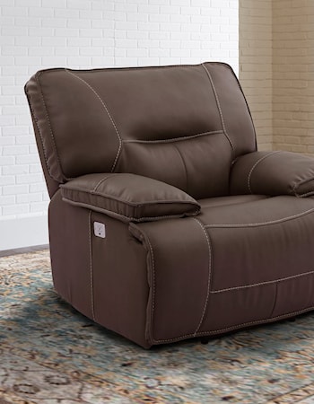 Power Recliner with USB and Power Headrest