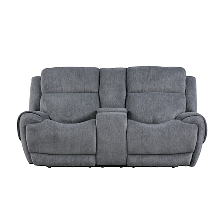 Power Reclining Console Loveseat