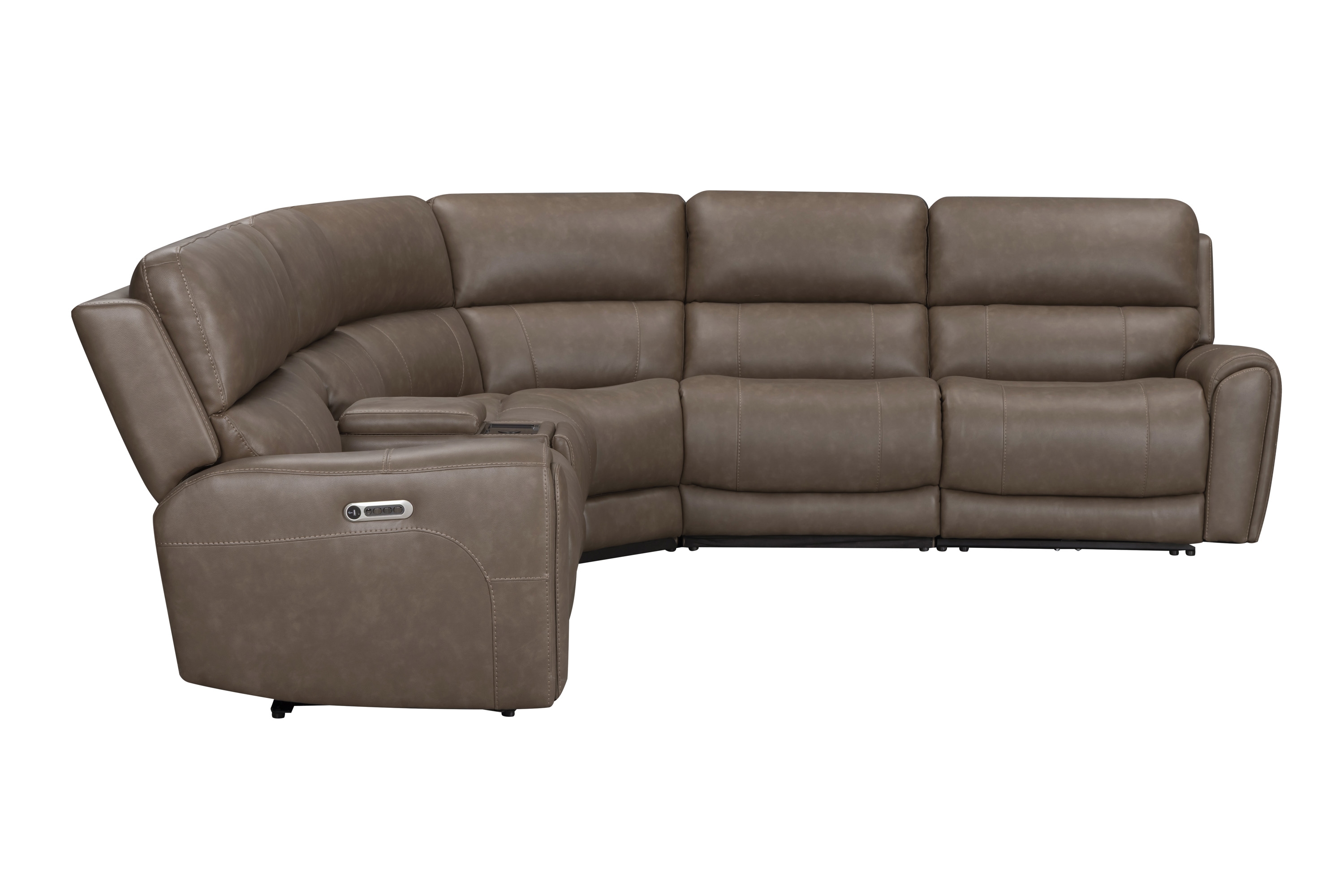 6-pc. Power Reclining Sectional w/Console