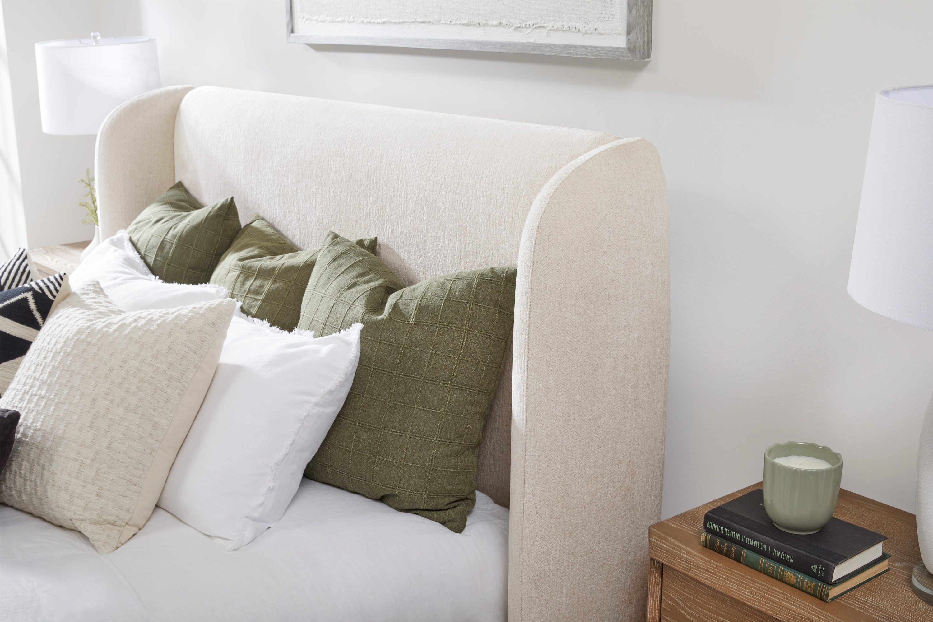 Parker Living Shiloh Upholstered Queen Panel Bed