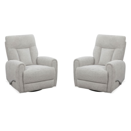 2-pk. 360-Degree Swivel Gliding Recliner