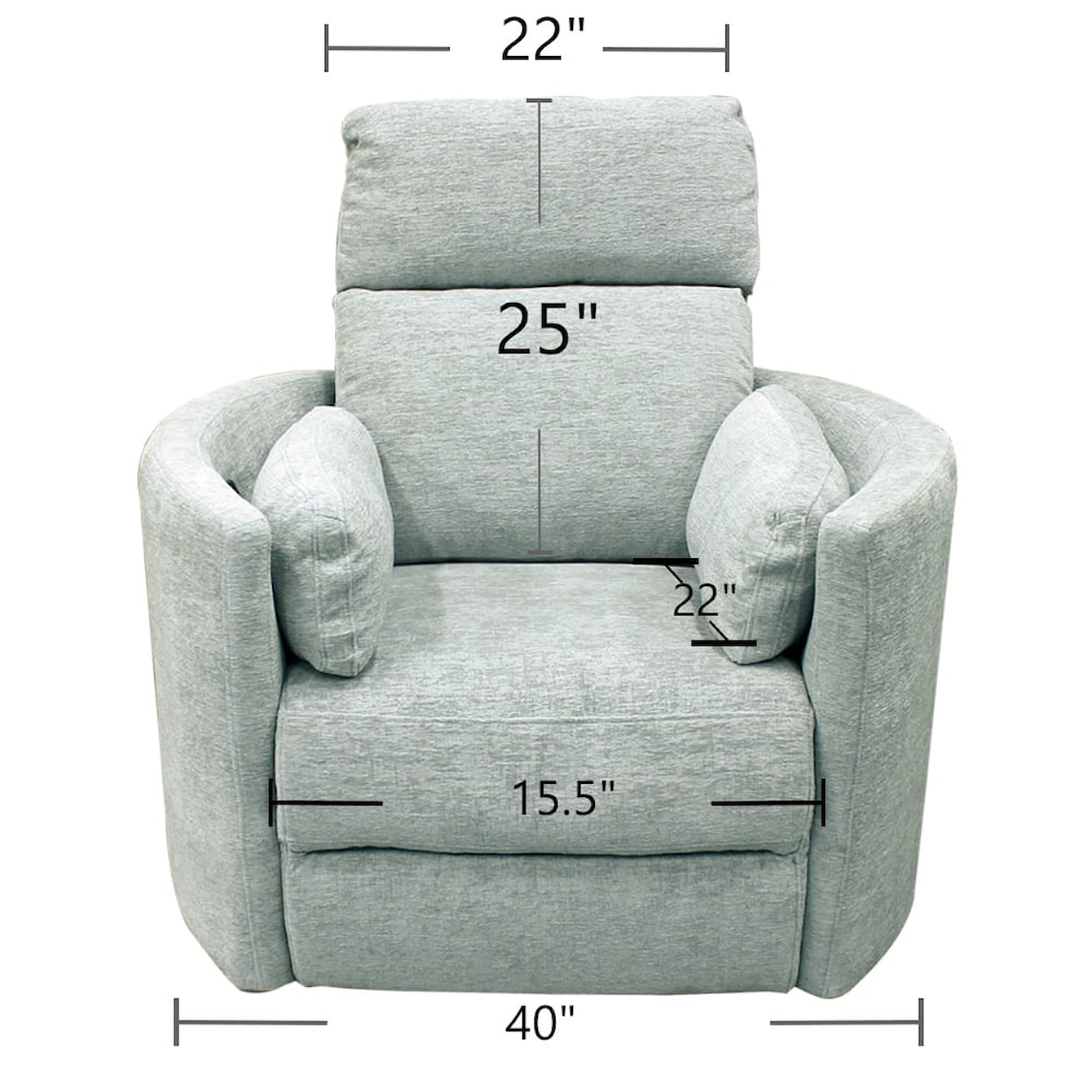 PH Radius Power Swivel Glider Recliner