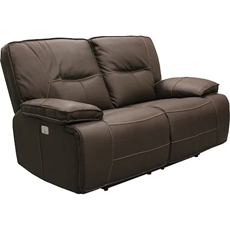 Power Dual Reclining Loveseat with Power Headrests and USB Ports