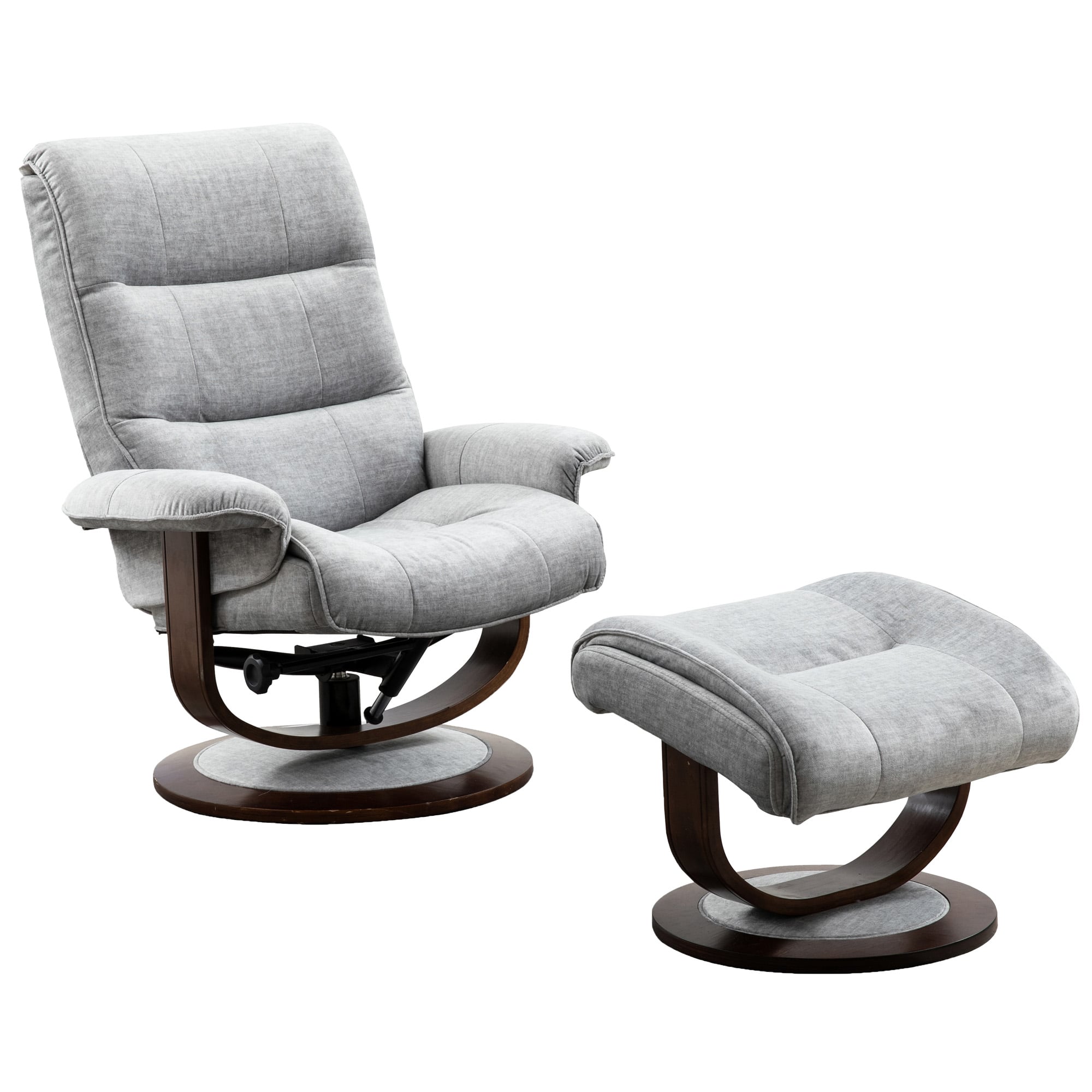 Swivel Recliner &amp; Ottoman
