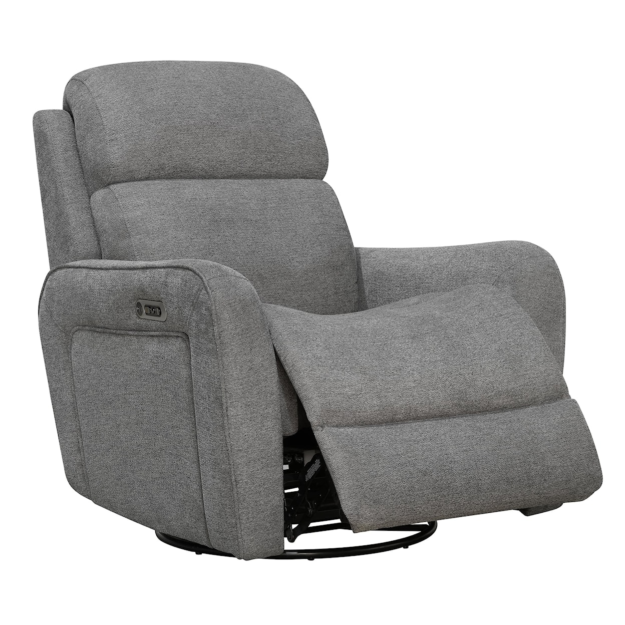 Paramount Living Quest - Upgrade Charcoal Cordless Power Recliner