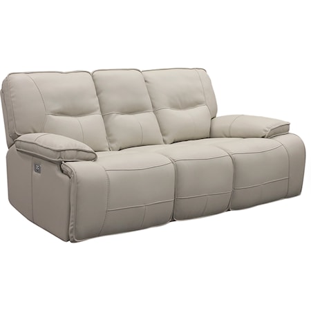 Power Dual Reclining Sofa with Power Headrests and USB Ports