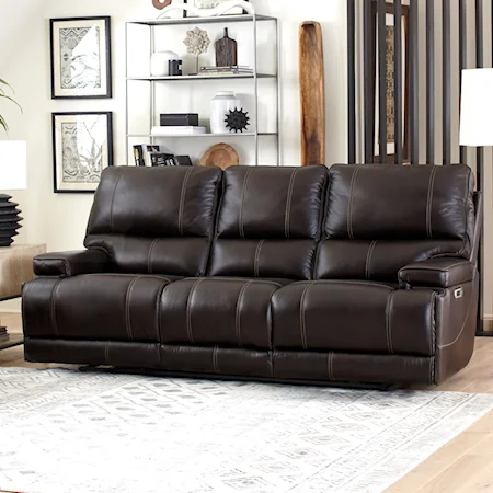 Power Reclining Cordless Sofa