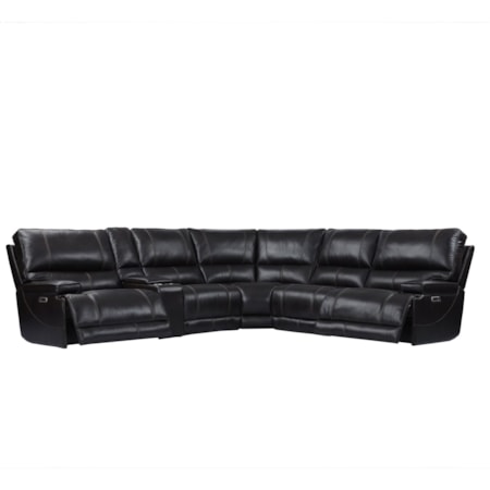 Power Reclining Cordless Sectional