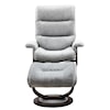 Parker Living Knight Swivel Recliner & Ottoman