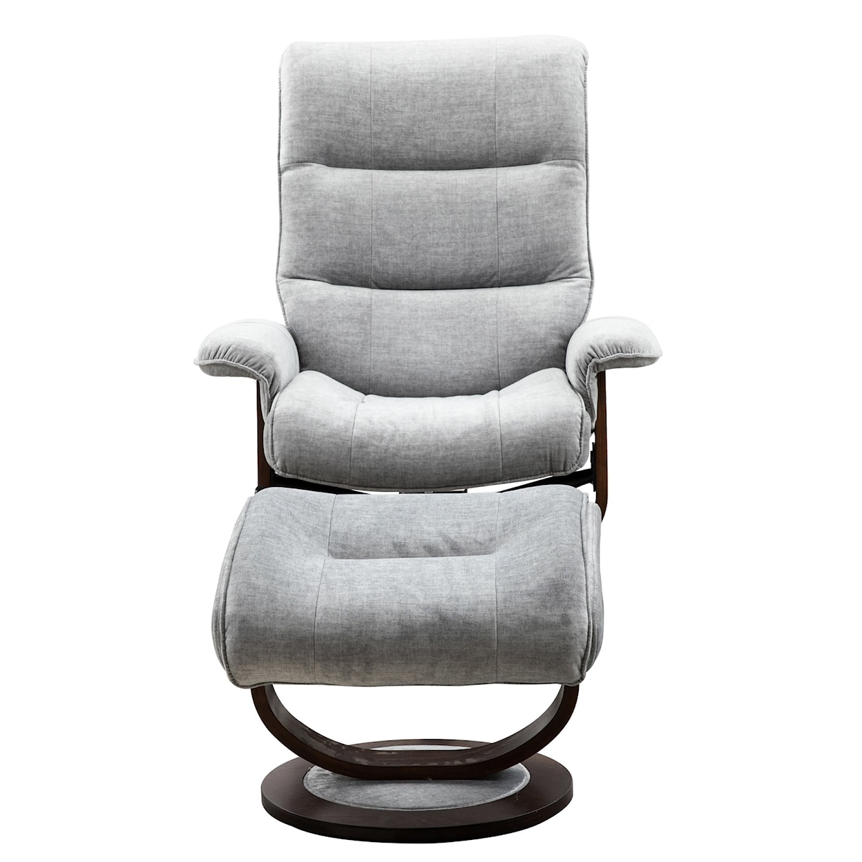 Parker Living Knight Swivel Recliner & Ottoman