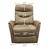 Paramount Living Gemini Swivel Glider Recliner