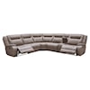 Parker Living Blake Manual Reclining Sectional Sofa and Console
