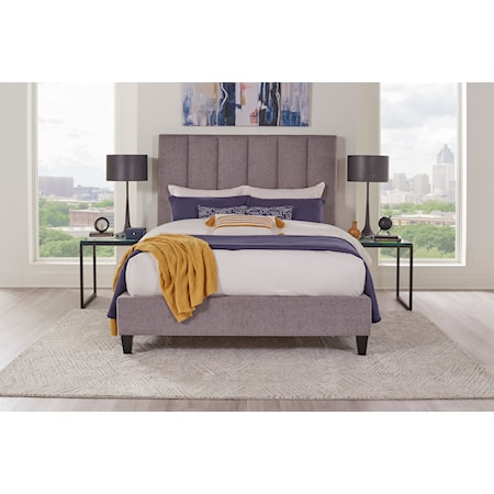 Queen Upholstered Bed