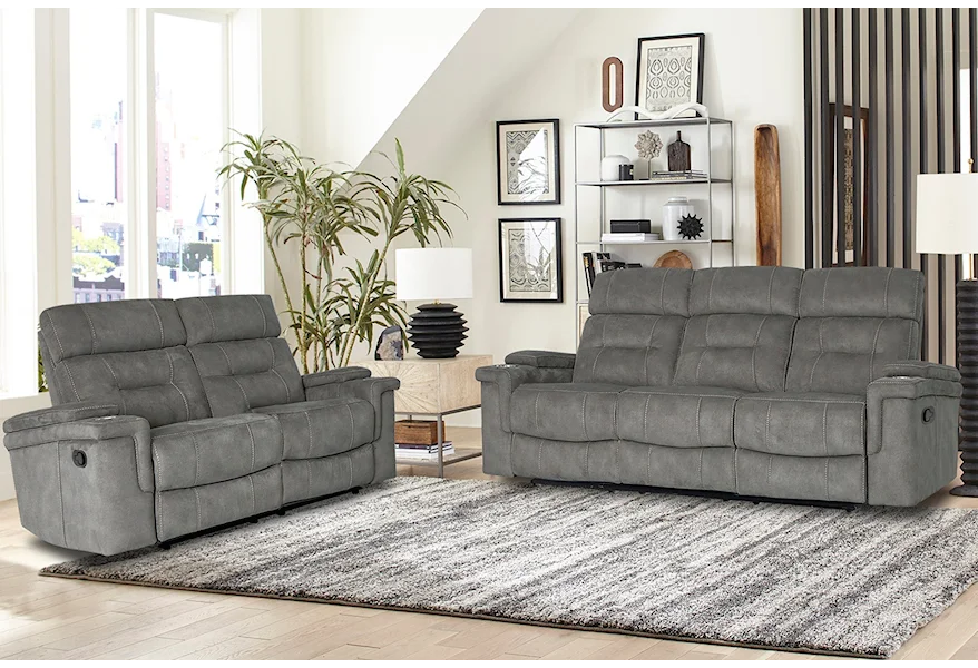 Diesel Sofa and Loveseat Set by Paramount Living at Reeds Furniture