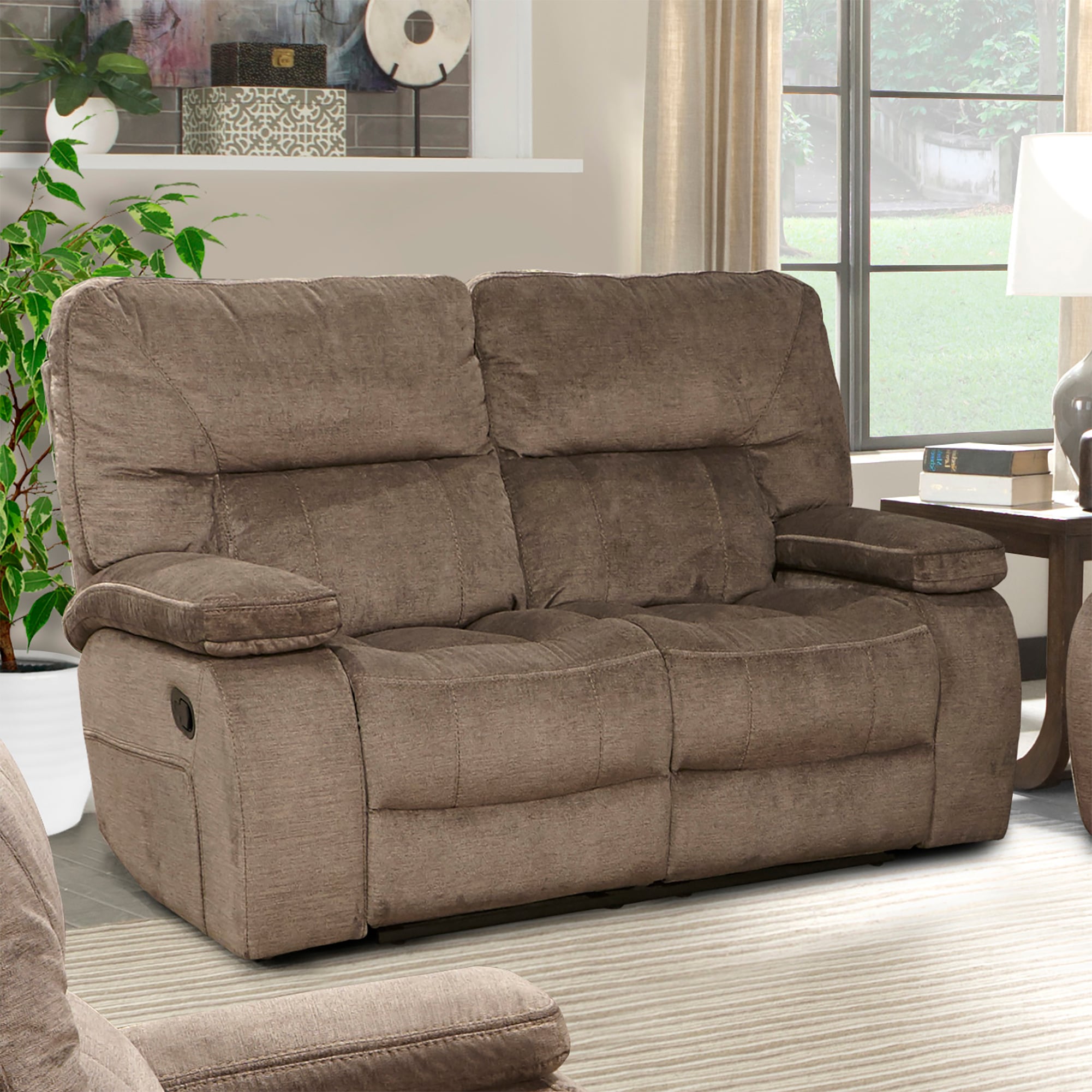 Manual Dual Reclining Loveseat
