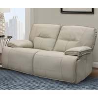 Power Dual Reclining Loveseat with Power Headrests and USB Ports