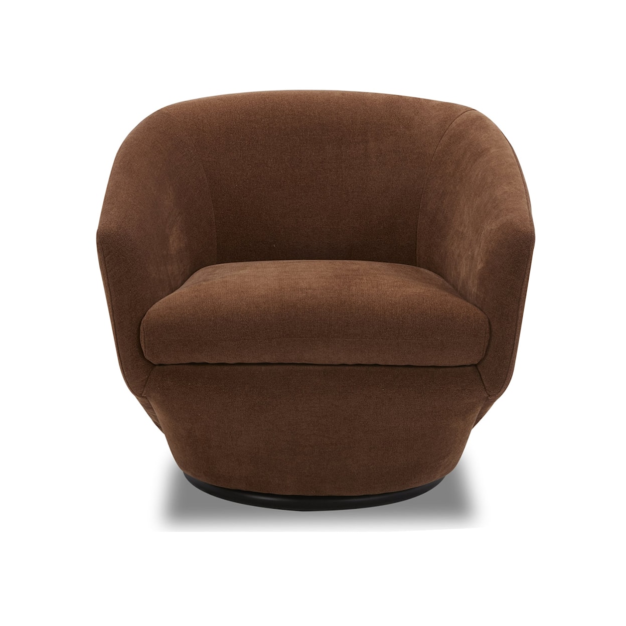 Paramount Living The Twist - Elise Rust Accent Swivel Chair