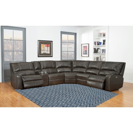 Power Reclining Sectional Sofa