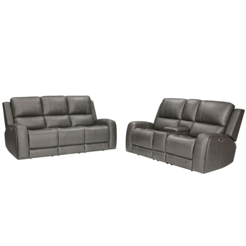 Casual 2-pc. Zero Gravity Power Reclining Living Room Set with Console