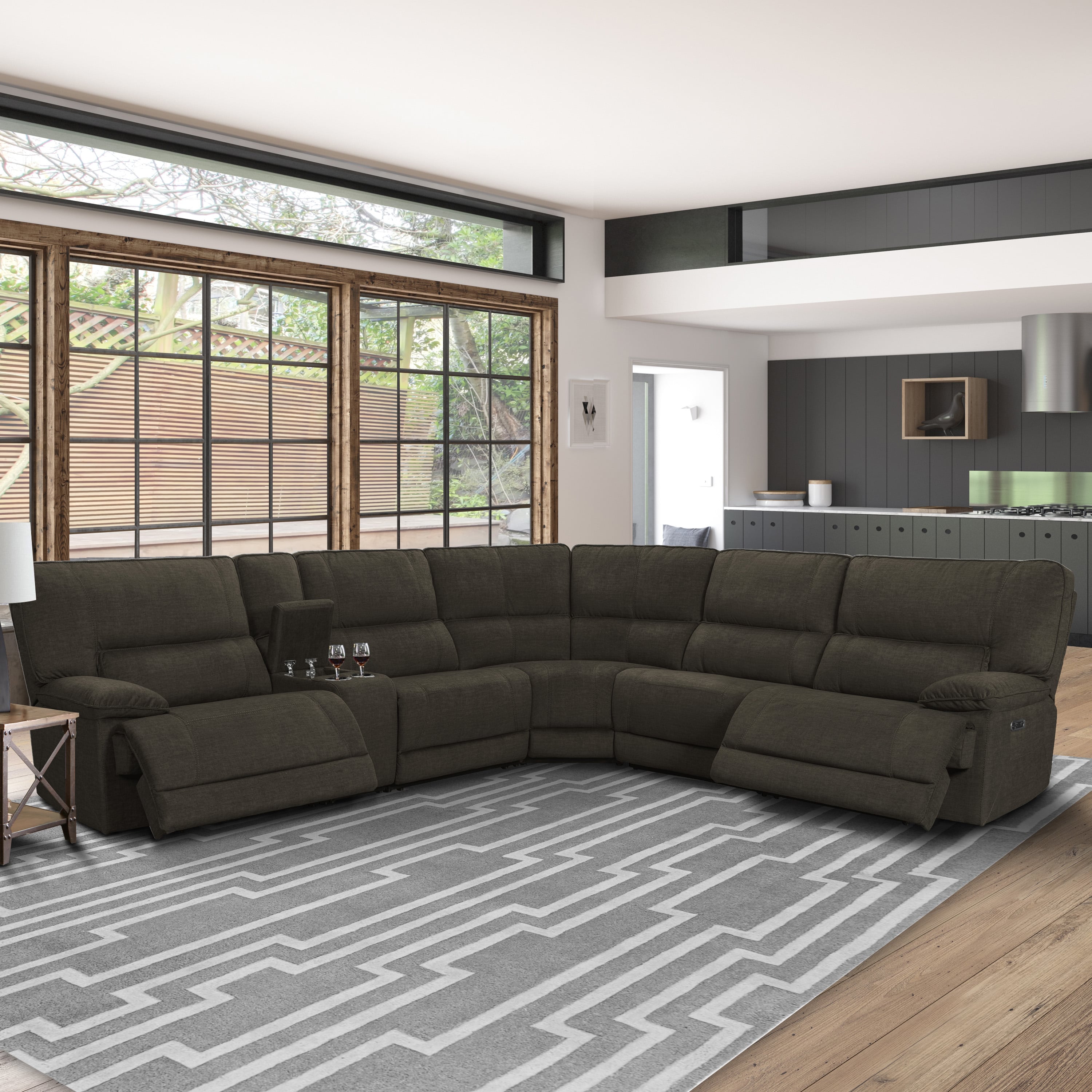 Power Reclining Sectional