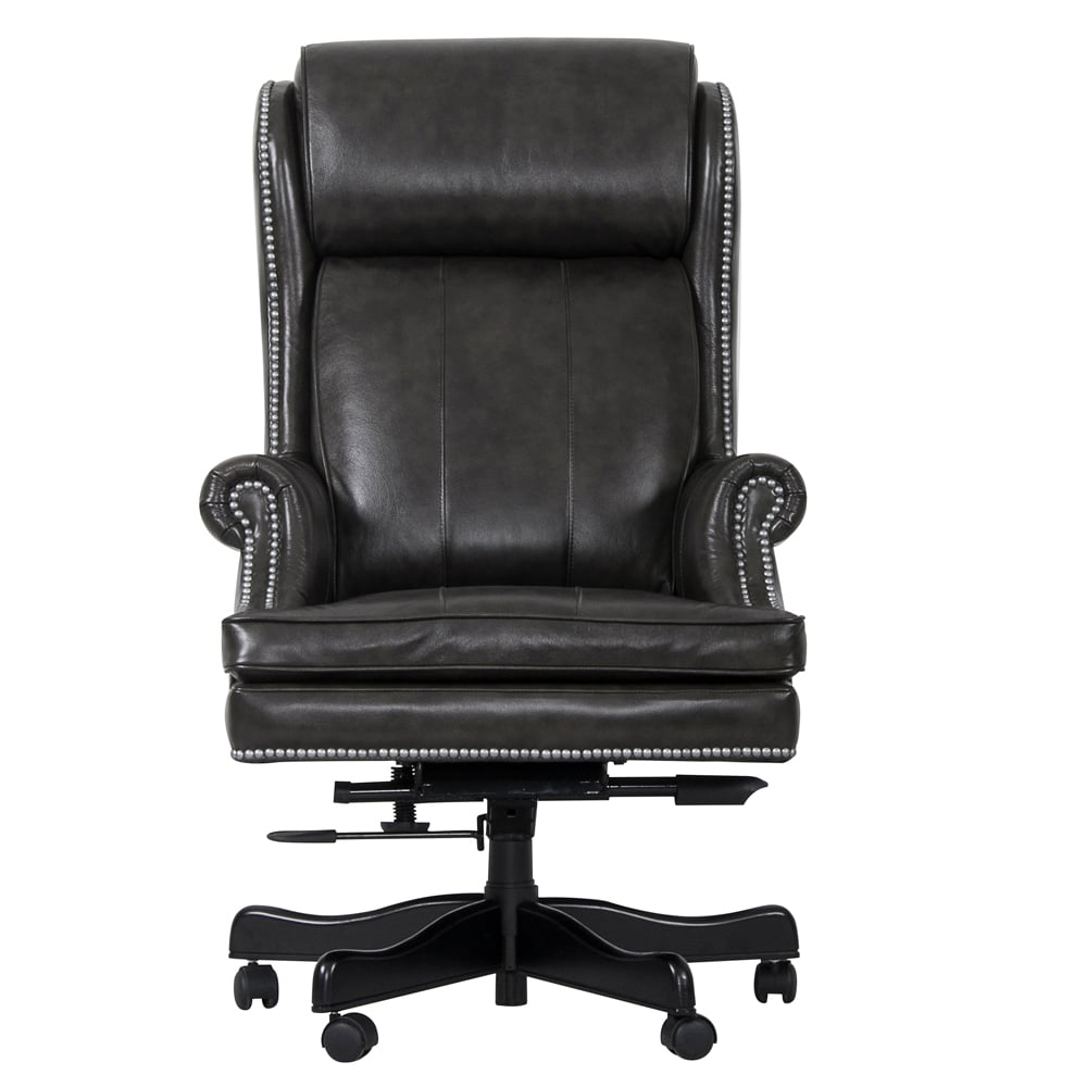 Leather Swivel Desk Chair