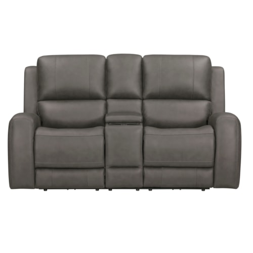 Casual Zero Gravity Power Reclining Loveseat with Console