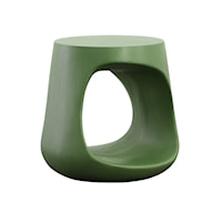 Owens Outdoor Side Table Green