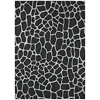 2'3"x10' Black Rug