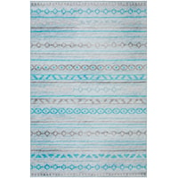 2'3"x12' Blue Rug