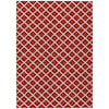 Dalyn York York YO1 Red 18"x18" Corner Sample