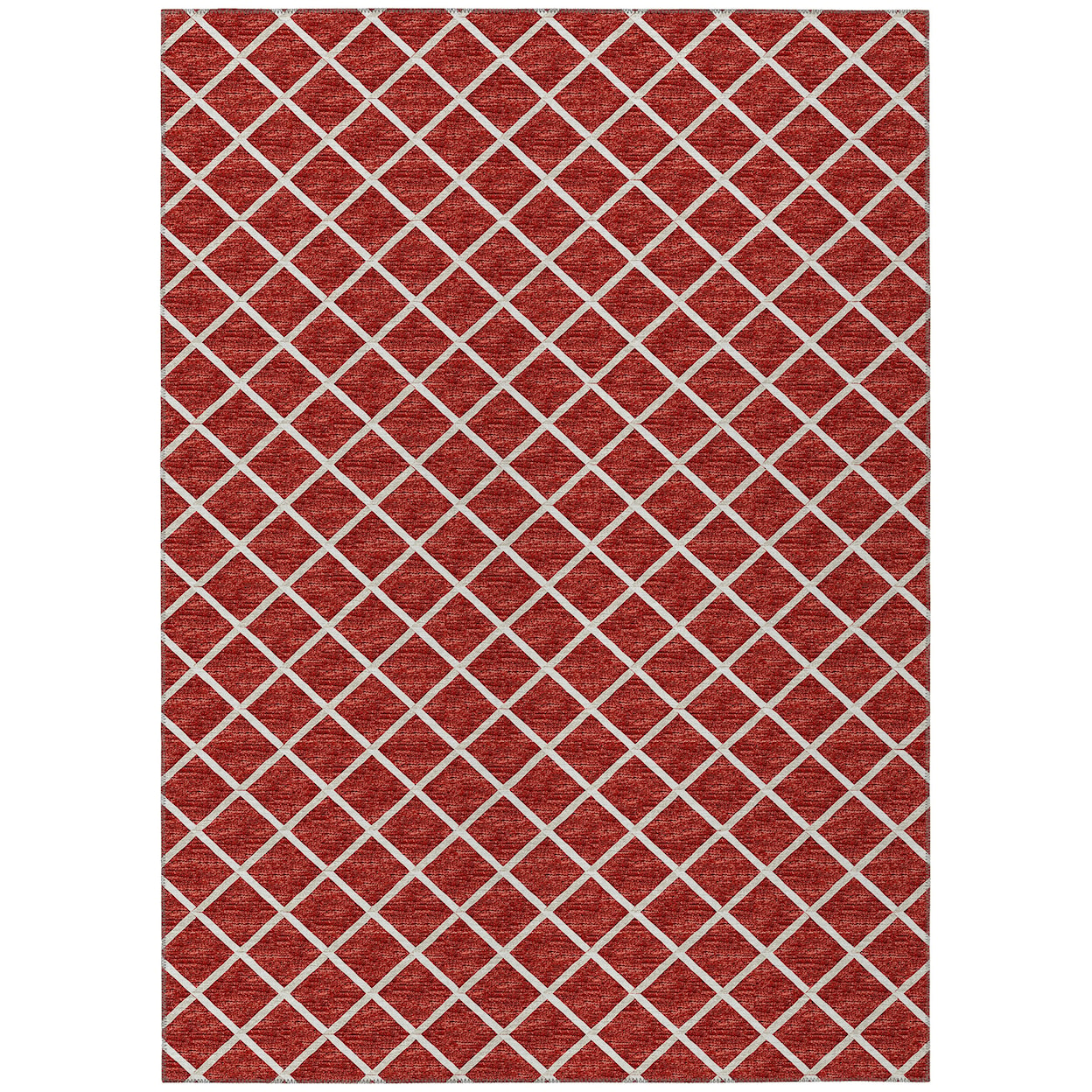 Dalyn York York YO1 Red 18"x18" Corner Sample