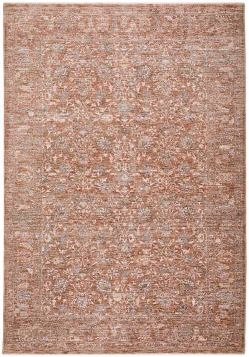 20" x 30" Orange Rectangle Rug