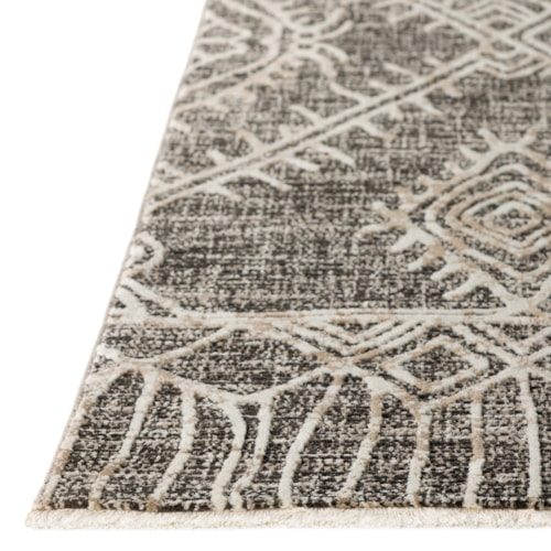 3'3" x 5'3" Black Rug