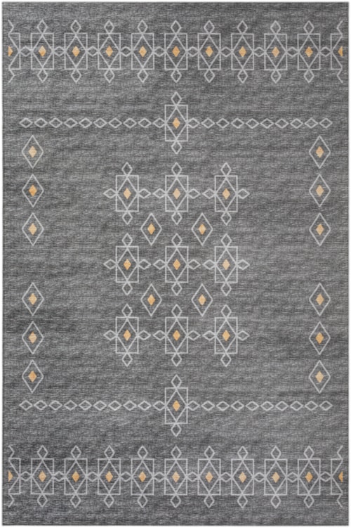 20"x30" Gray Rug