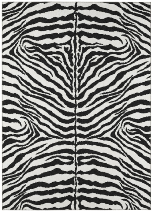 5' x 7'6" Rectangle Ivory Rug